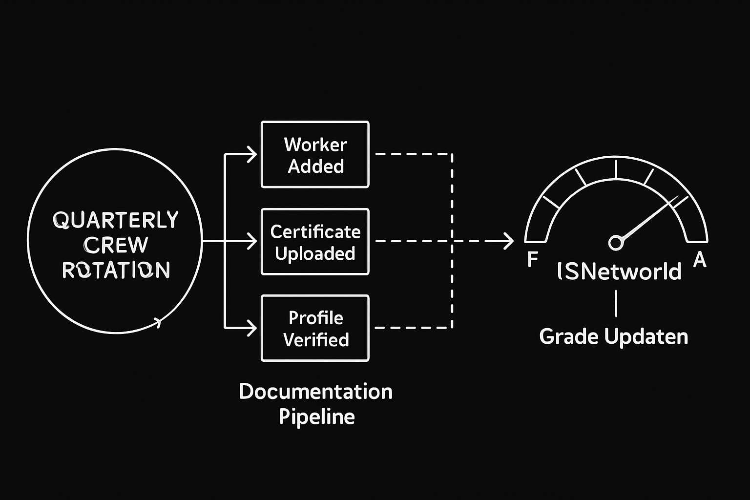 Maintaining an ISNetworld A Grade When Your Crew Changes Every Quarter