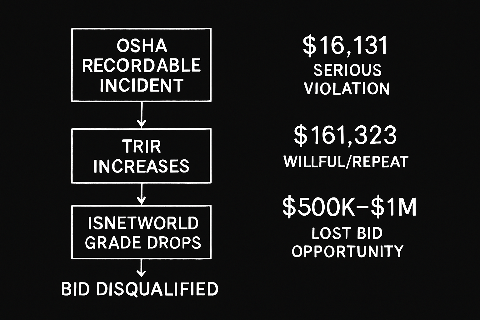OSHA Recordable Rates Are Killing Your Prequalification Score