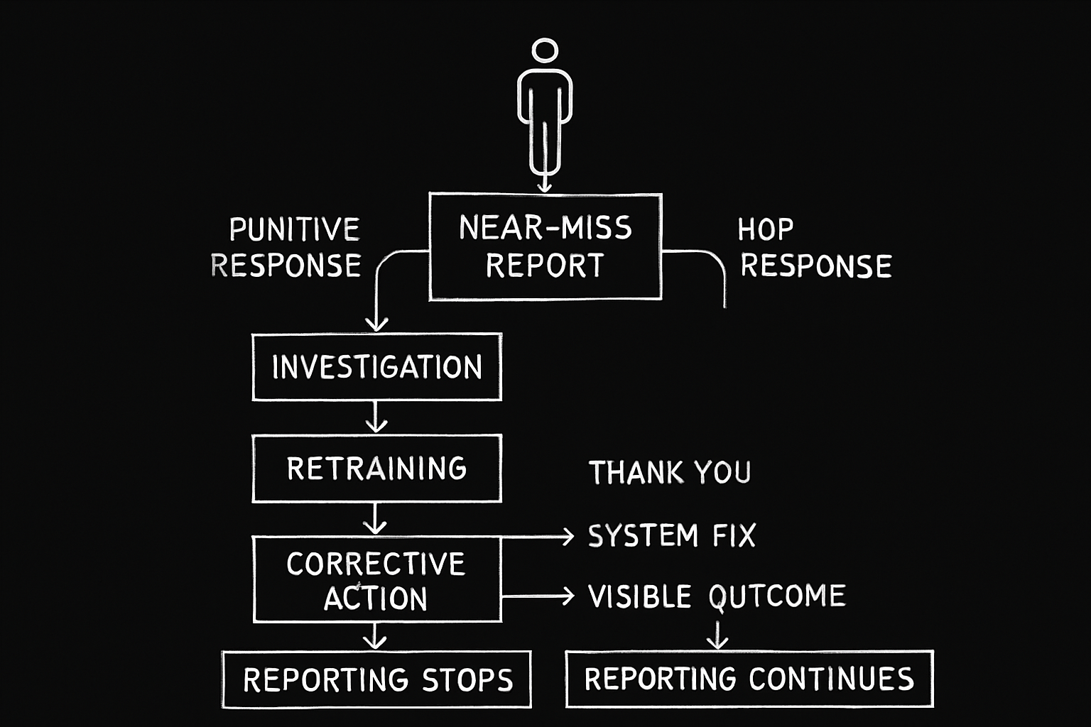 Todd Conklin's HOP principles and your near-miss reporting gap