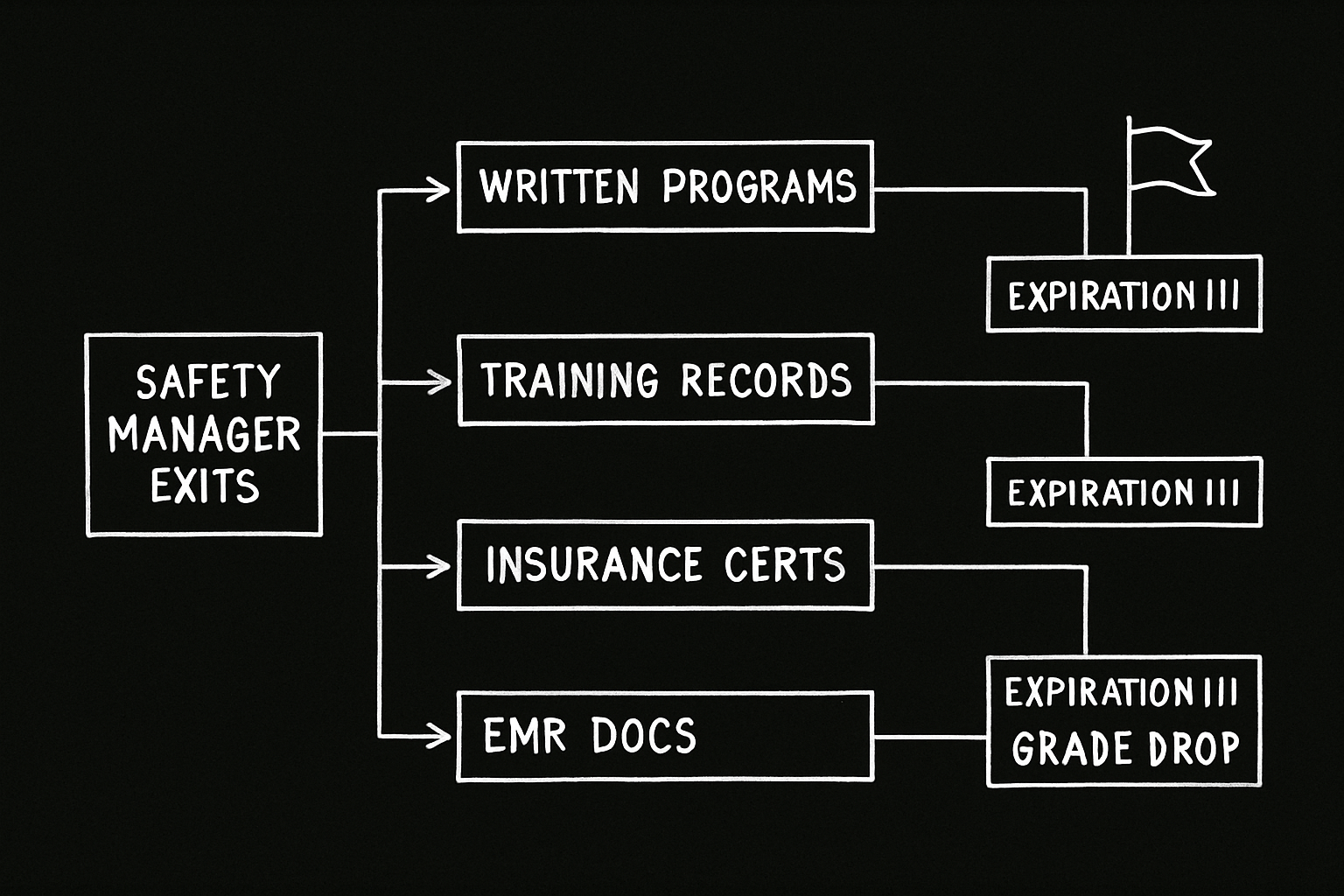 Your ISNetworld Grade When You Lose Your Safety Manager